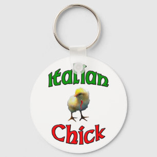 Chaveiro Pintinho italiano com chifre