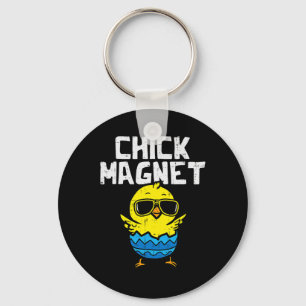 Chaveiro Pintinho Magnetos Óculos escuros Páscoas