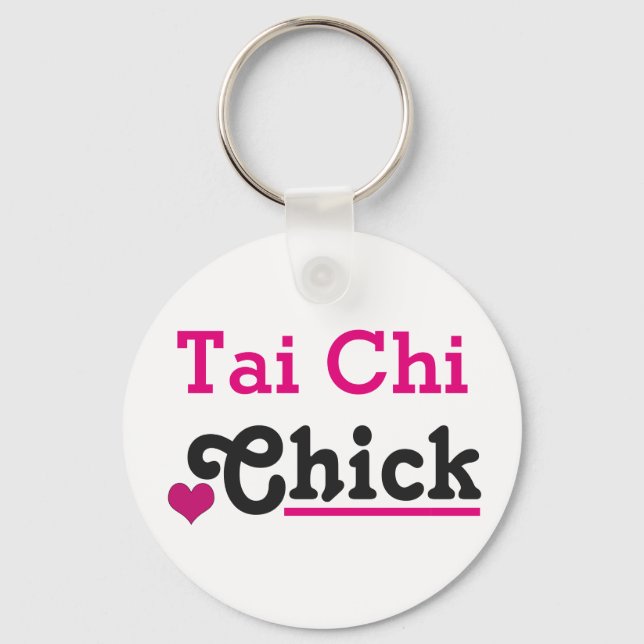 Chaveiro Pintinho Tai Chi (Frente)
