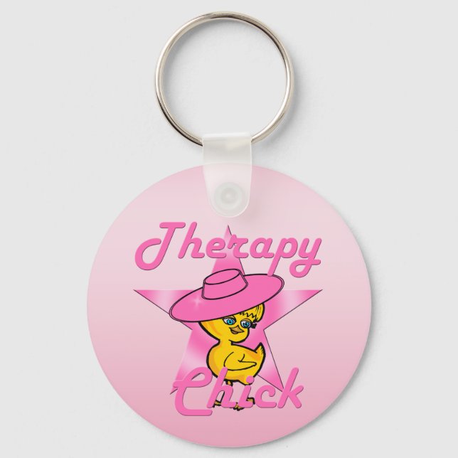 Chaveiro Pintinho Terapêutico 8 (Frente)