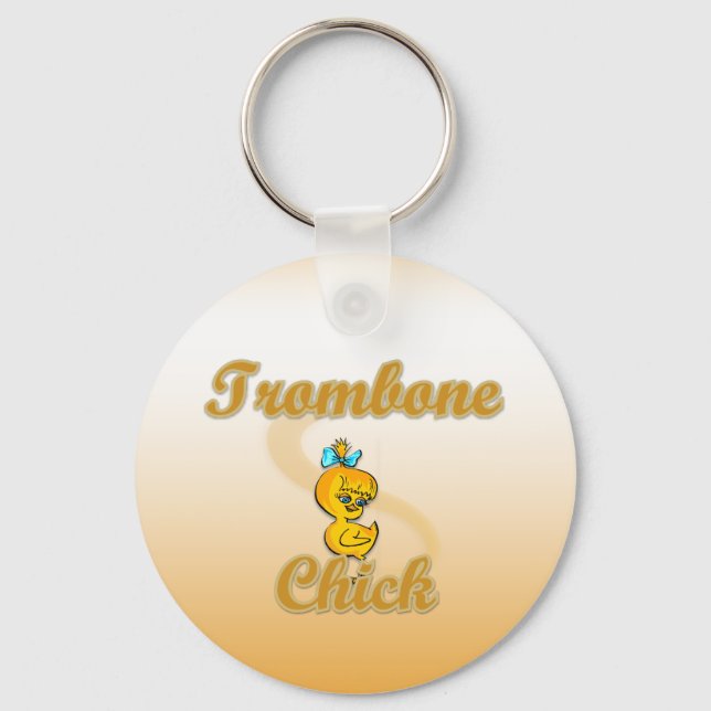 Chaveiro Pintinho Trombone (Frente)