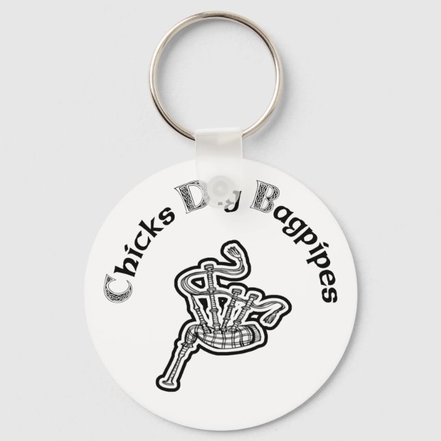 Chaveiro Pintinhos Dig Bagpipe (Frente)