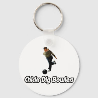 Chaveiro Pintinhos Dig Bowlers