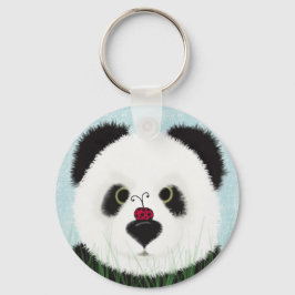 Chaveiro Pintura Adorável do Urso de Panda