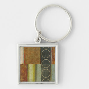 Chaveiro Pintura de Abstrato multitexturizada pelo Vision S