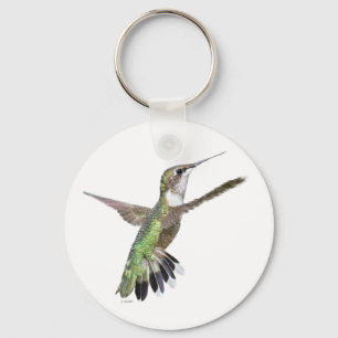Chaveiro Pintura de Berylline Hummingbird