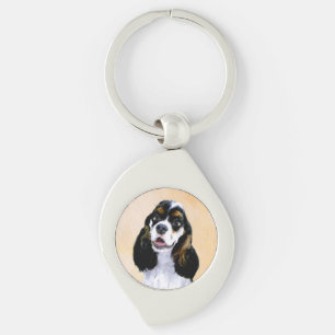 Chaveiro Pintura De Cocker Spaniel (Participante) - Arte De