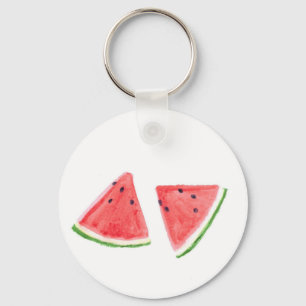 Chaveiro Pintura de fruta das Melancias Vermelhas