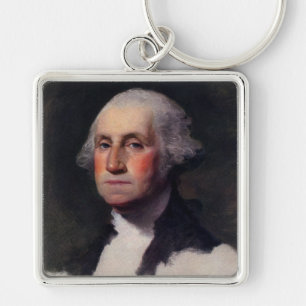 Chaveiro Pintura do Presidente Americano George Washington