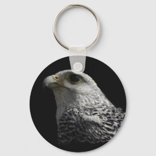 Chaveiro Pintura em Retrato de Gyfalcon Ártico