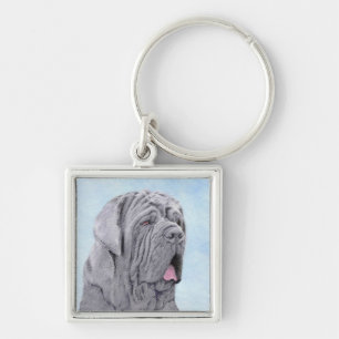 Chaveiro Pintura Mastiff Neopolita - Arte Cão Original