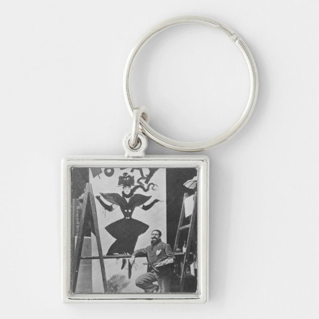 Chaveiro Pintura résistente de Dudley um poster (Frente)