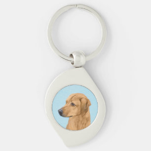 Chaveiro Pintura Ridgeback da Rodésia - Arte Cachorra Origi