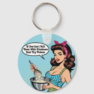 Chaveiro Pinup_ com gentileza