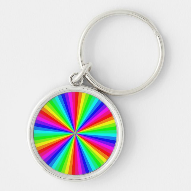 CHAVEIRO PINWHEEL RAINBOW (Frente)