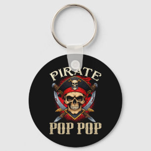 Chaveiro Pirata de Pop de Pop de Pirata Jolly Roger Hallowe