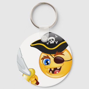 Chaveiro pirata emoji
