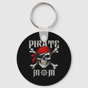 Chaveiro Pirata Mãe Jolly Roger Flag E Skull Crossbones H