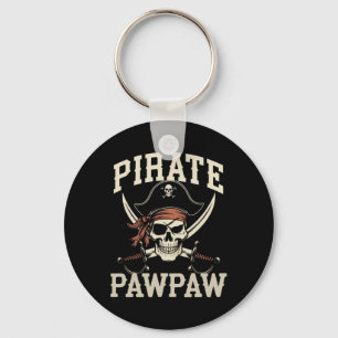 Chaveiro Pirata Pawpaw Engraçado Capitão Halloween Traje Pa