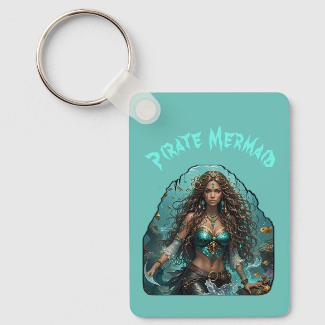 Chaveiro Pirata - Sereia Lady Thunder_Cove (Frente)