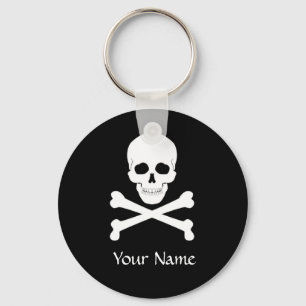 Chaveiro Pirate Flag Skull and Crossbones Jolly Roger