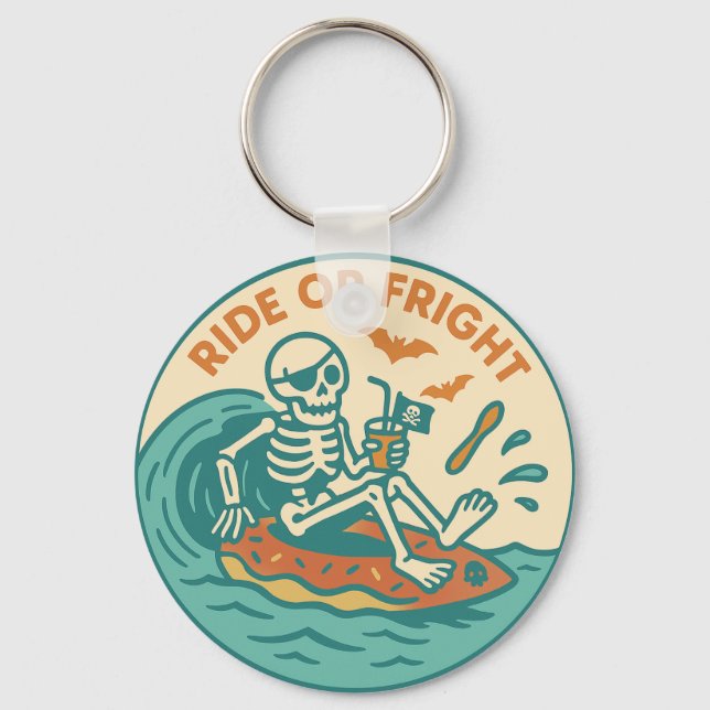 Chaveiro Pirate Skeleton Summer Spooky (Frente)