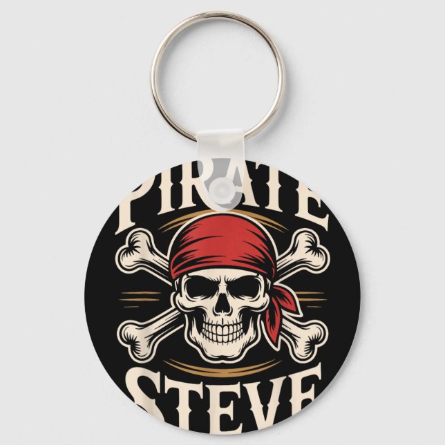 Chaveiro Pirate steve  (Frente)