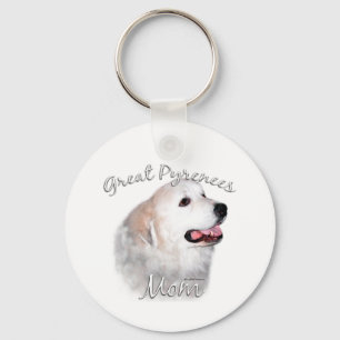 Chaveiro Pirenéus excelentes Mãe 2