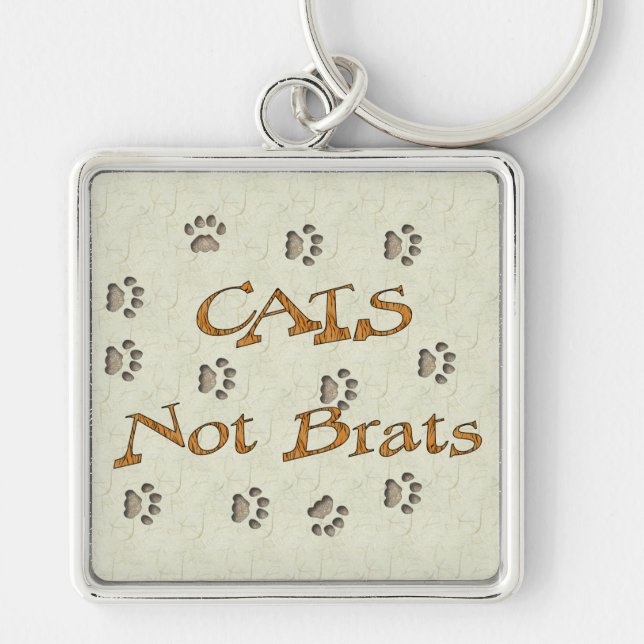 Chaveiro Pirralhos dos gatos não (Frente)
