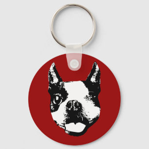 Chaveiro Pisc Boston Terrier