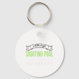 Chaveiro Piscina Engraçada Bilhar Nem Sempre Atira Na Pisci