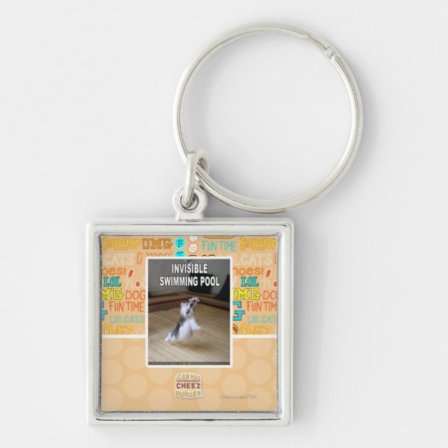 Chaveiro Piscina invisível (Frente)