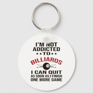Chaveiro Piscina Player Billiards T Shirt A Que Não Estou V
