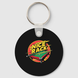 Chaveiro Piscina Shark Billiards Belo Rack Funny Puns 8 Bal