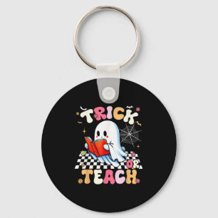 Chaveiro Pista Ou Ensino Pêssego Professora De Halloween