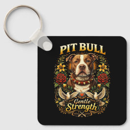 Chaveiro Pit Bull: Força Gentil