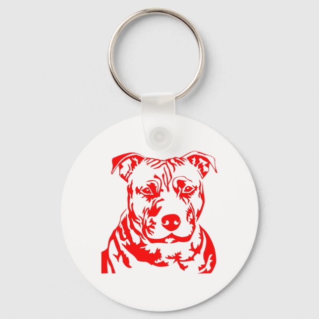 CHAVEIRO PIT BULL HEAD (Frente)