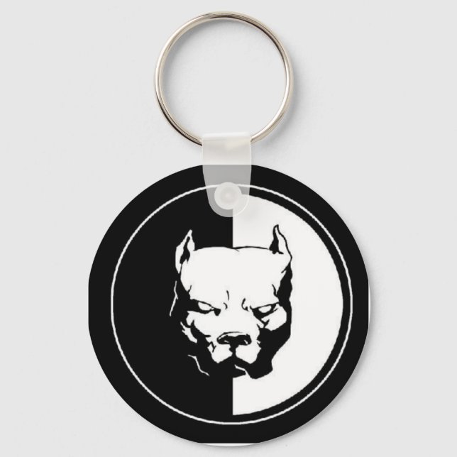 Chaveiro pit_bull_logo (Frente)