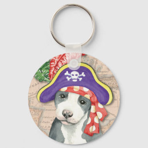 Chaveiro Pit Bull Terrier Pirate