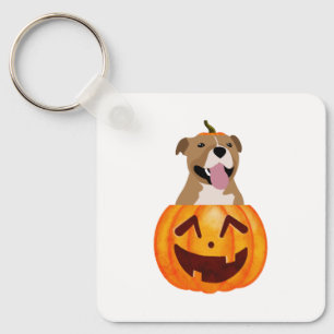 Chaveiro Pitbull Halloween