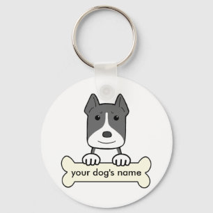 Chaveiro Pitbull personalizado