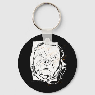 Chaveiro Pitbull Terrier Cachorro sem rosto