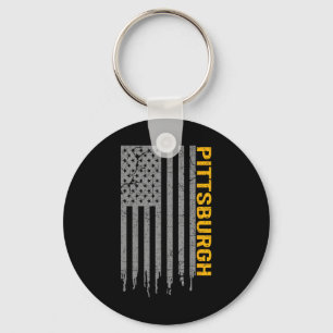 Chaveiro Pittsburgh Estados Unidos Bandeira Patriótica Amer