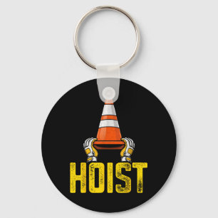 Chaveiro Pittsburgh Levante O Cone De Tráfego Engraçado