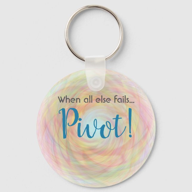 Chaveiro Pivô! Hora de um novo plano! (Frente)