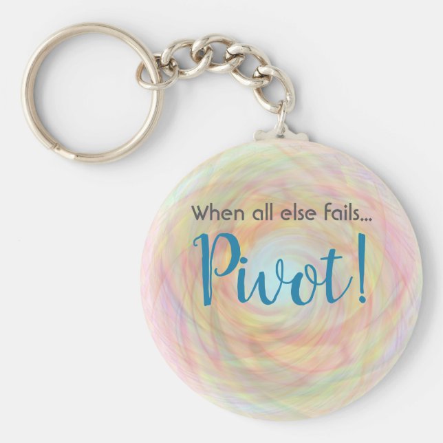 Chaveiro Pivô! Hora de um novo plano! (Frente)