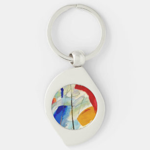 Chaveiro PixDezines Kandinsky 1913 Batalha Naval Improv 31