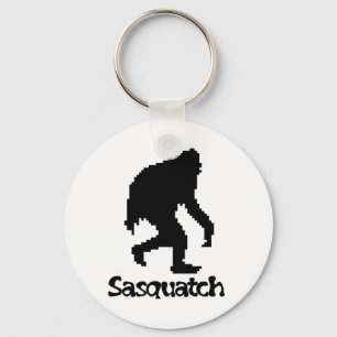 Chaveiro Pixel Art Sasquatch