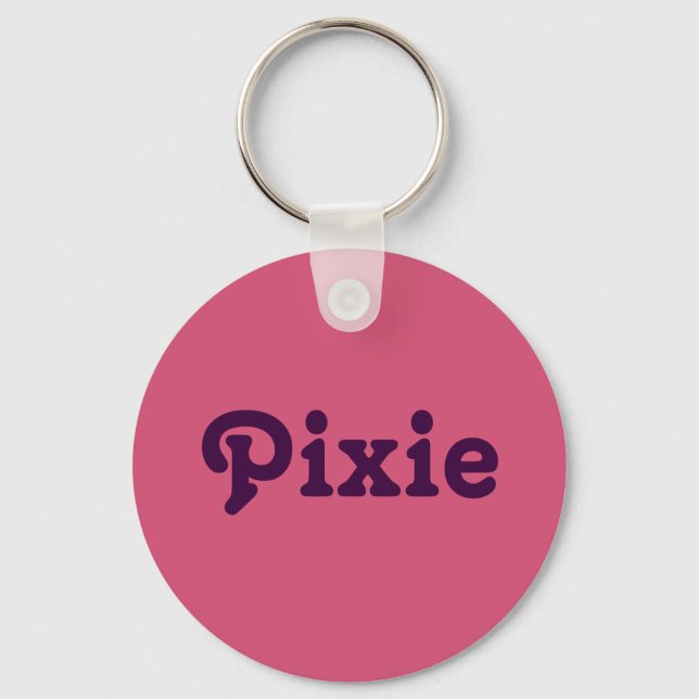 Chaveiro Pixie de cadeia de teclas (Frente)