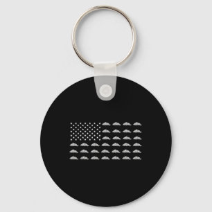 Chaveiro Pizza Comida Bandeira Americana Patriotismo Patrio